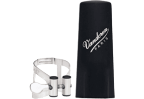 Vandoren M/O verzilverde rietbinder besklarinet - LC51SP