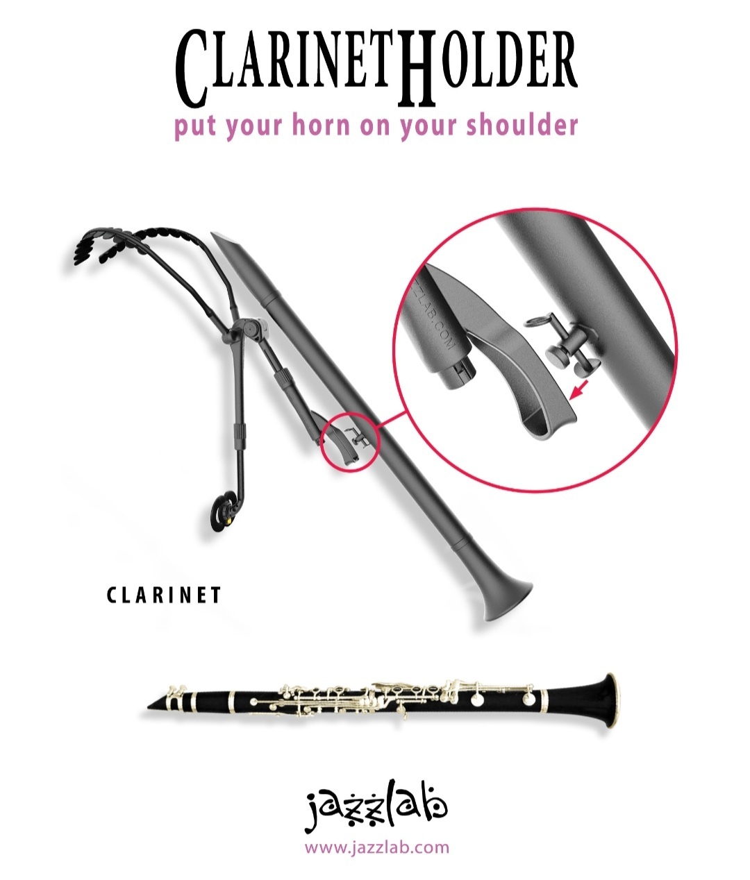 Jazzlab Clarinetholder