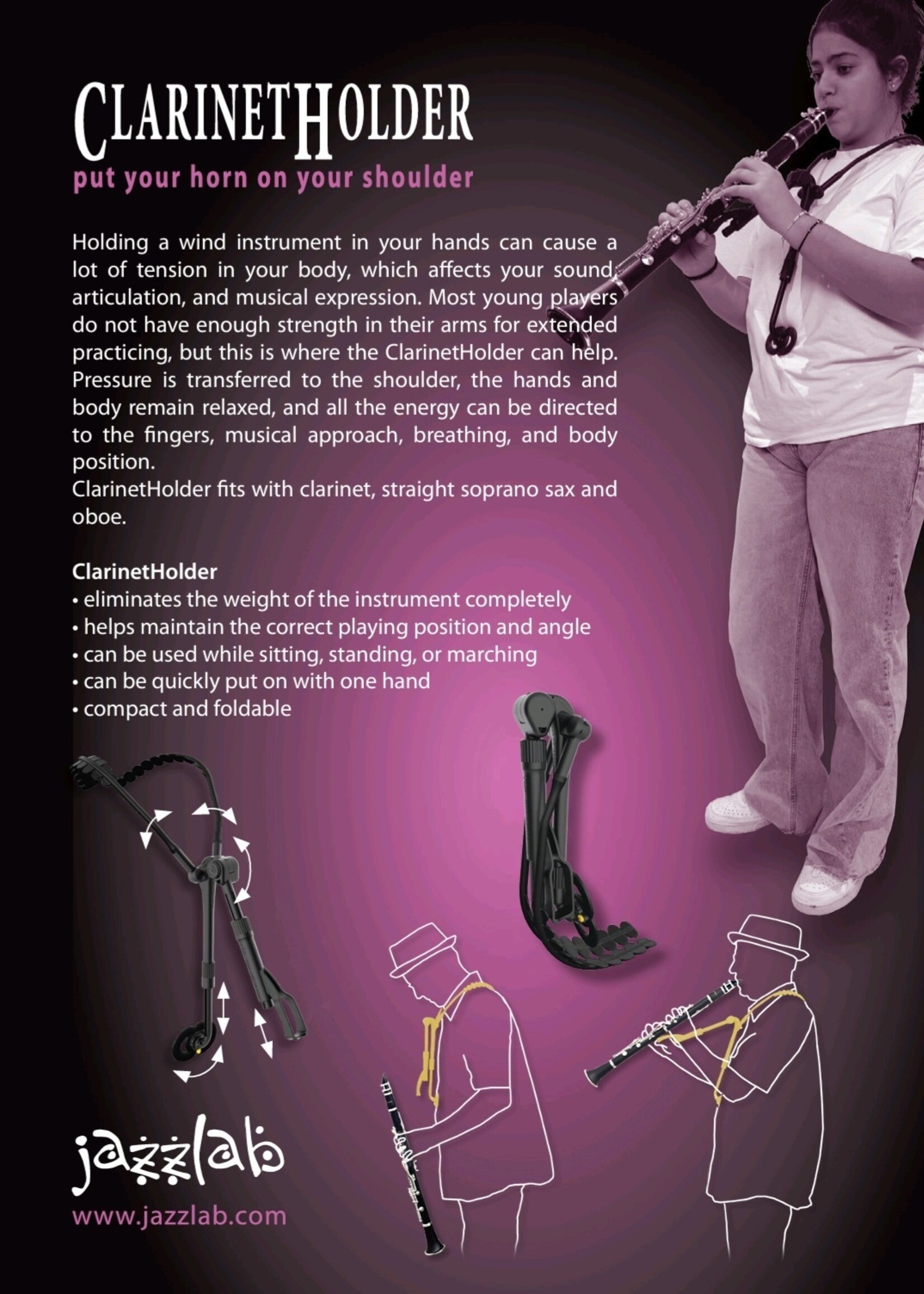 Jazzlab Jazzlab Clarinetholder