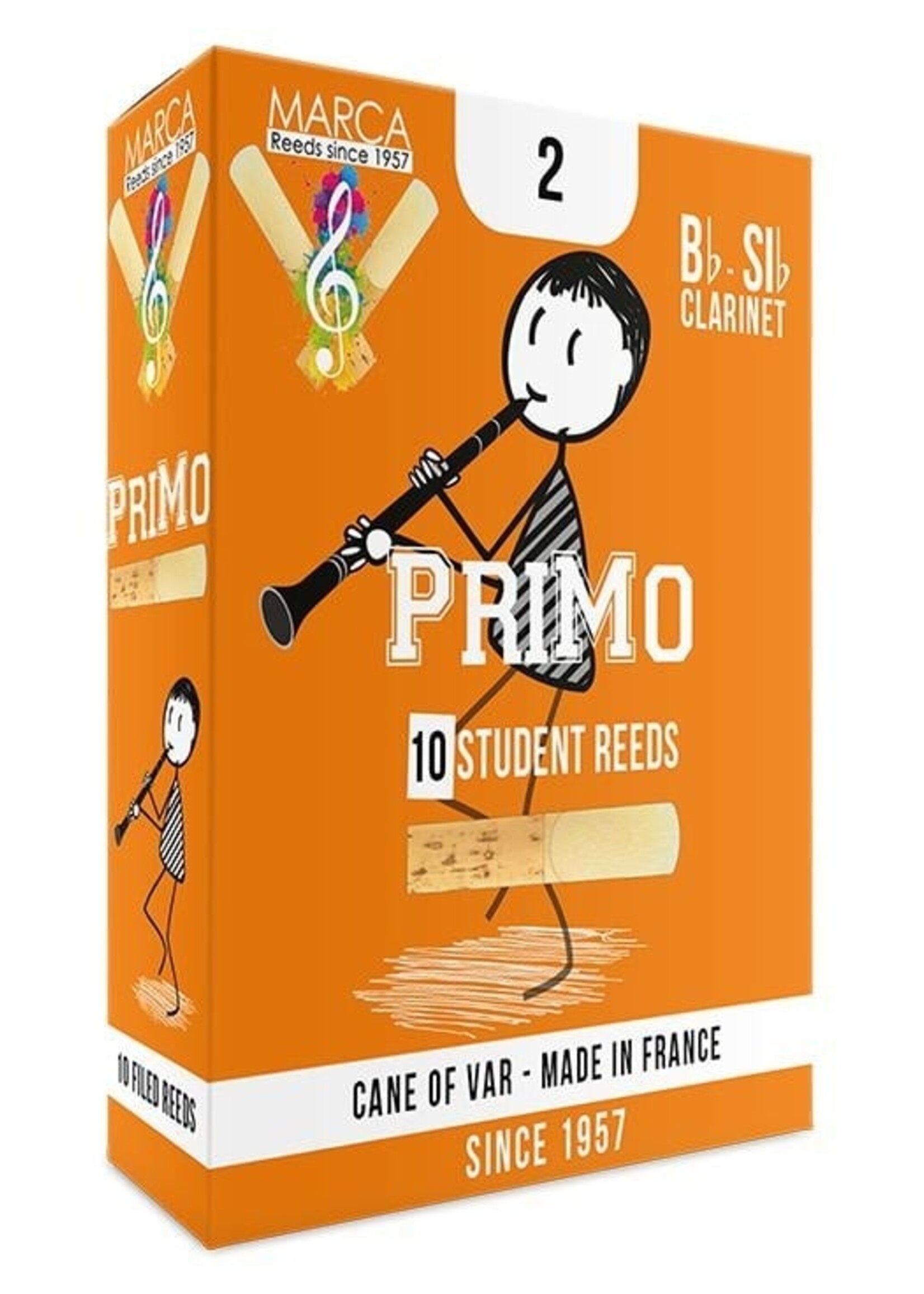 MARCA Marca Primo Besklarinet Riet - Ideaal voor de beginnende klarinettist