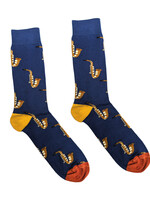 Rieten.nl Swingende Saxofoon Sokken