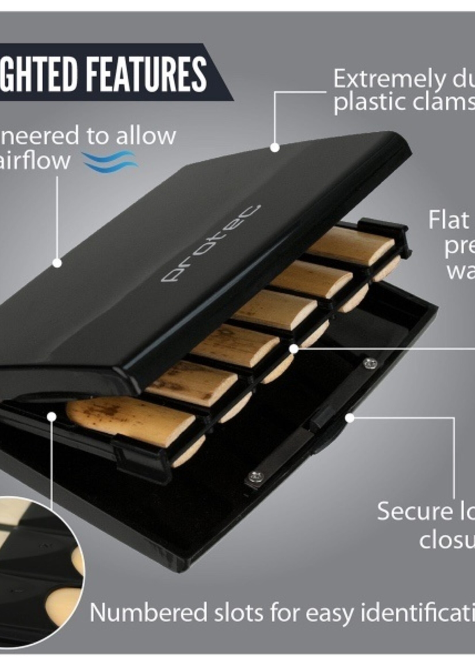 Protec De veilige kluis voor je klarinetrieten: de Protec A250