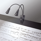 K&M Dubbele 2 LED Lessenaarlamp Flexlight (12244)