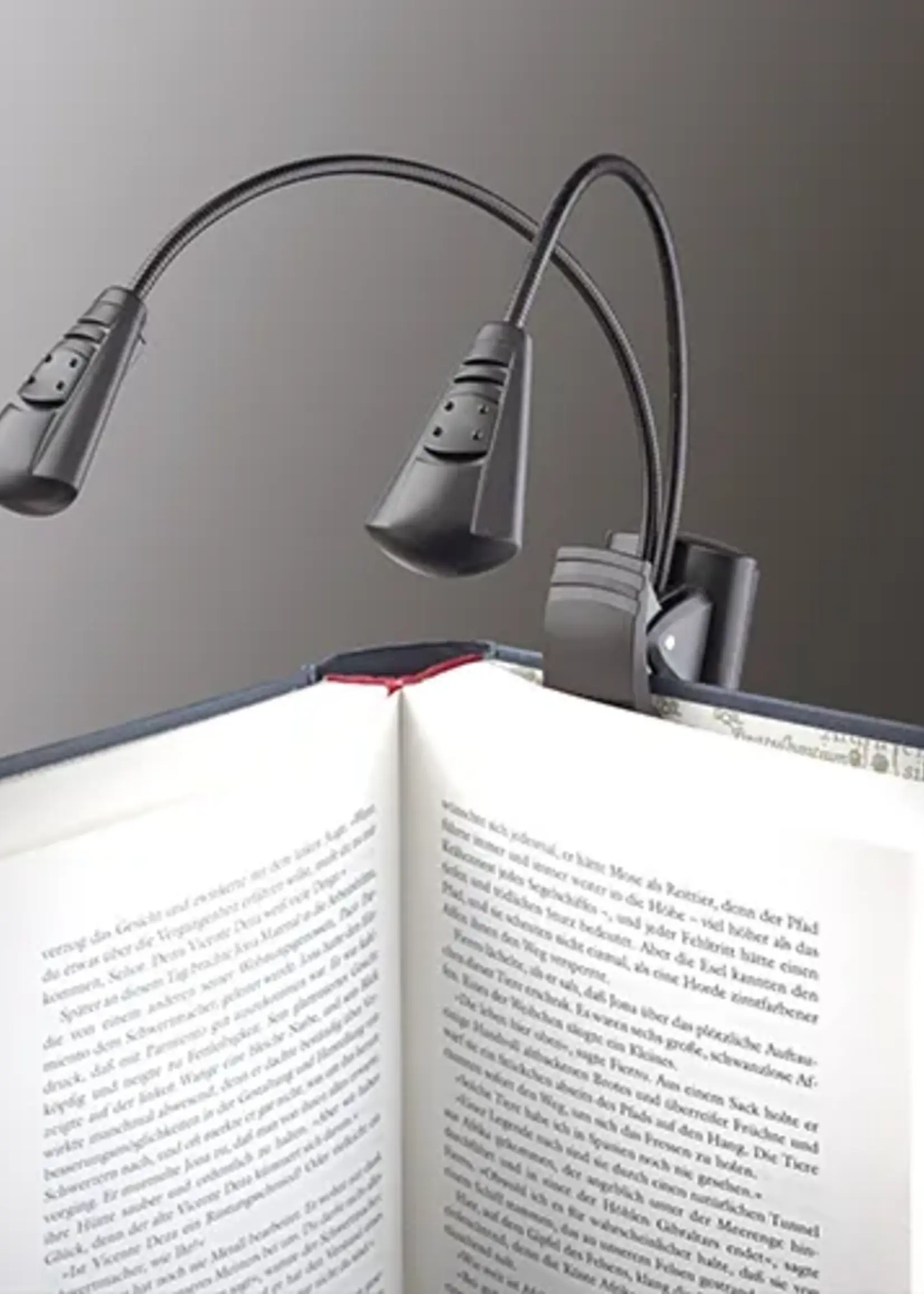 K&M K&M Dubbele 2 LED Lessenaarlamp Flexlight (12244)