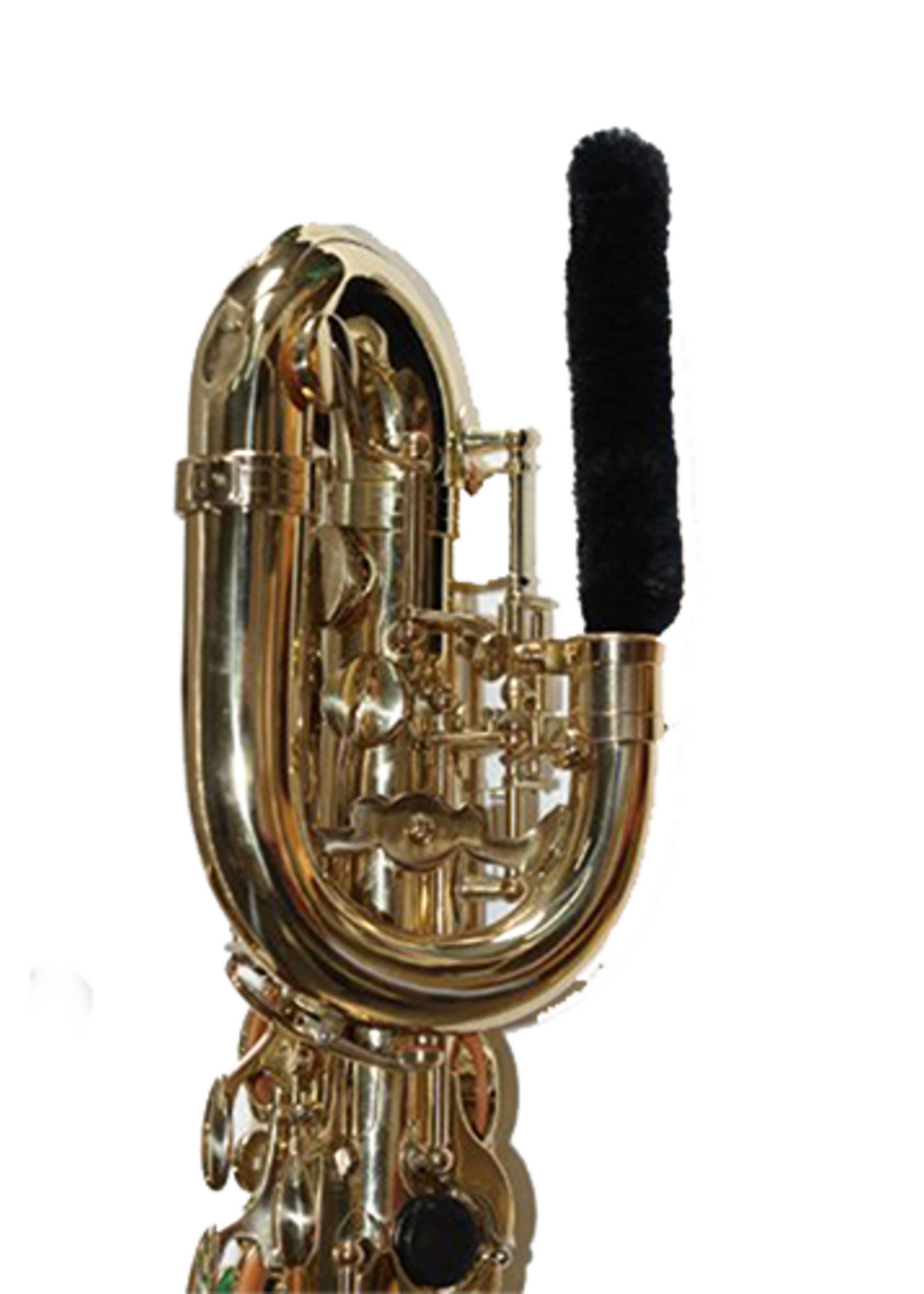 Houd de bocht van je baritonsax schoon met de HW H-BSB Pad-Saver