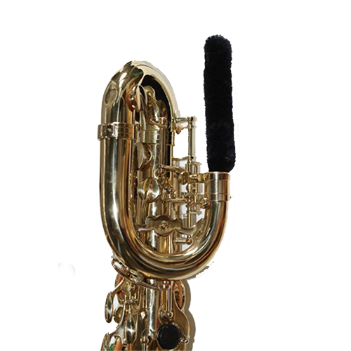Houd de bocht van je baritonsax schoon met de HW H-BSB Pad-Saver