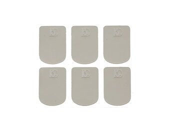 BG A11-S mondstukplakkers (transparant)