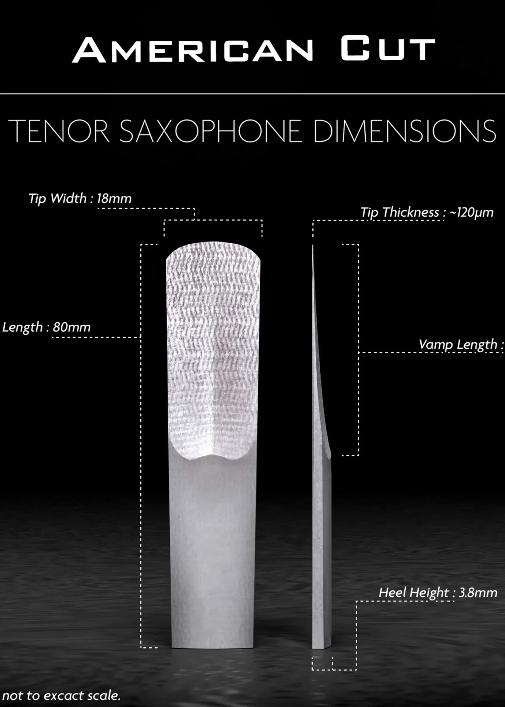 Légère Légère American Cut Tenorsaxofoonriet – Warm, flexibel en direct.
