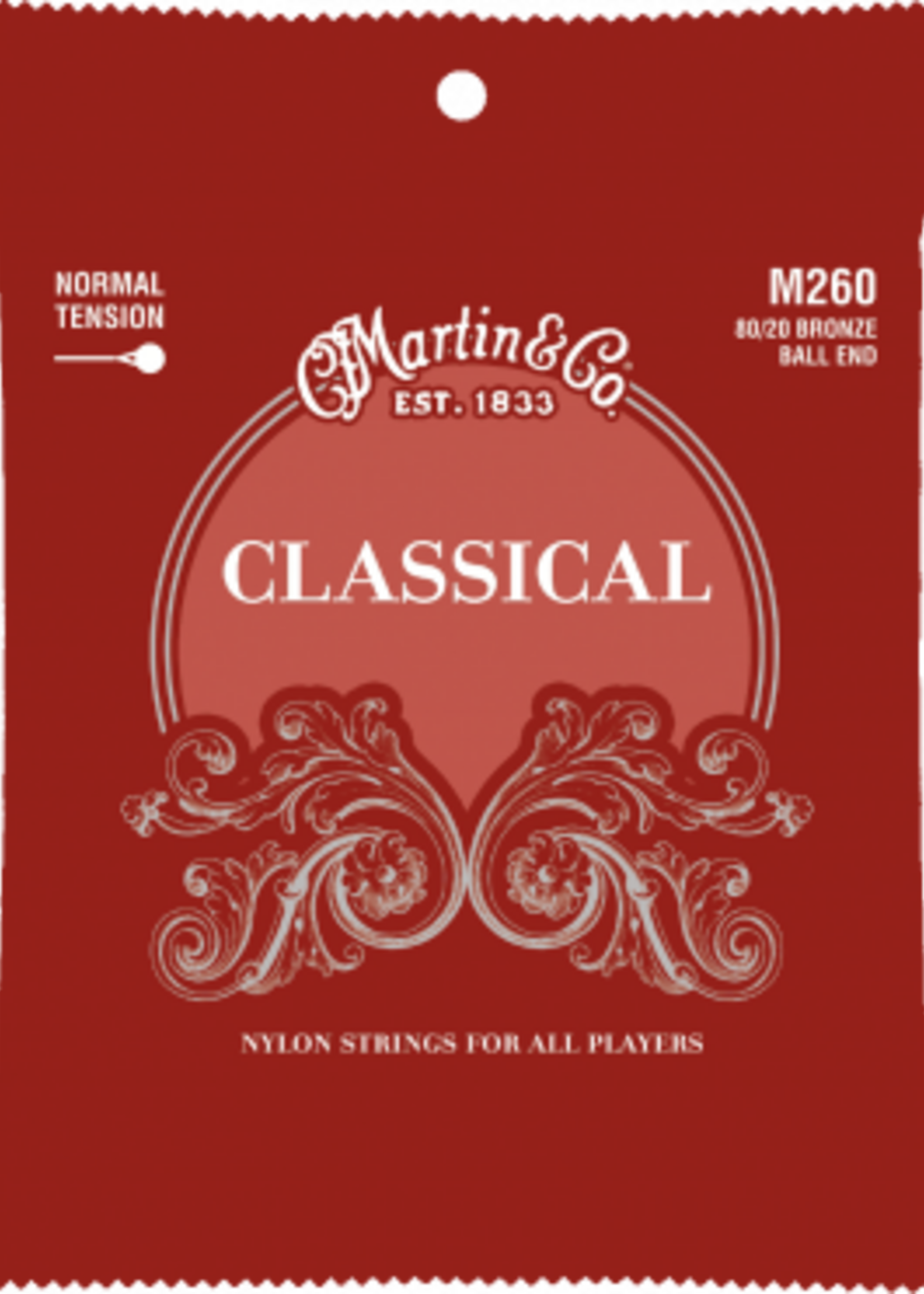 C.F MARTIN & CO Martin M260 Classical Normal Tension - Nylon