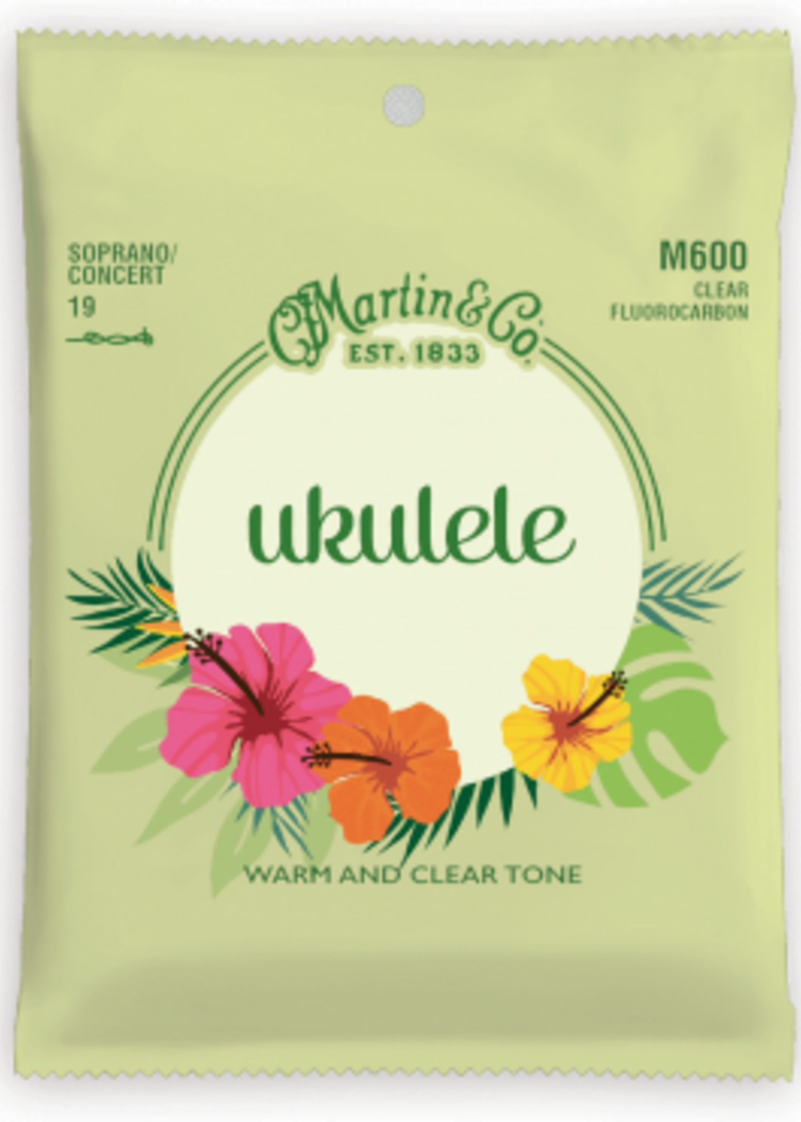 C.F MARTIN & CO Martin M600 Ukelele Fluorocarbon (4 snaren)