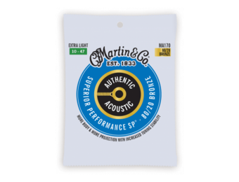 Martin MA170 Authentic Extra Light - 80/20 Bronze