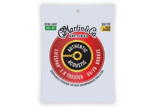 Martin MA170T Authentic Treated Extra Light - 80/20 Bronze