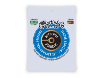 Martin MA500 Super Performance Extra Light - SP 92/8 Phosphor Bronze (12 snaren)