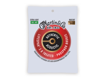 Martin MA530T Authentic Treated Extra Light - 92/8 Phosphor Bronze