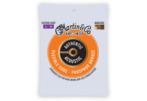 Martin MA535FX Flexible Core Custom Light - 92/8 Phosphor Bronze