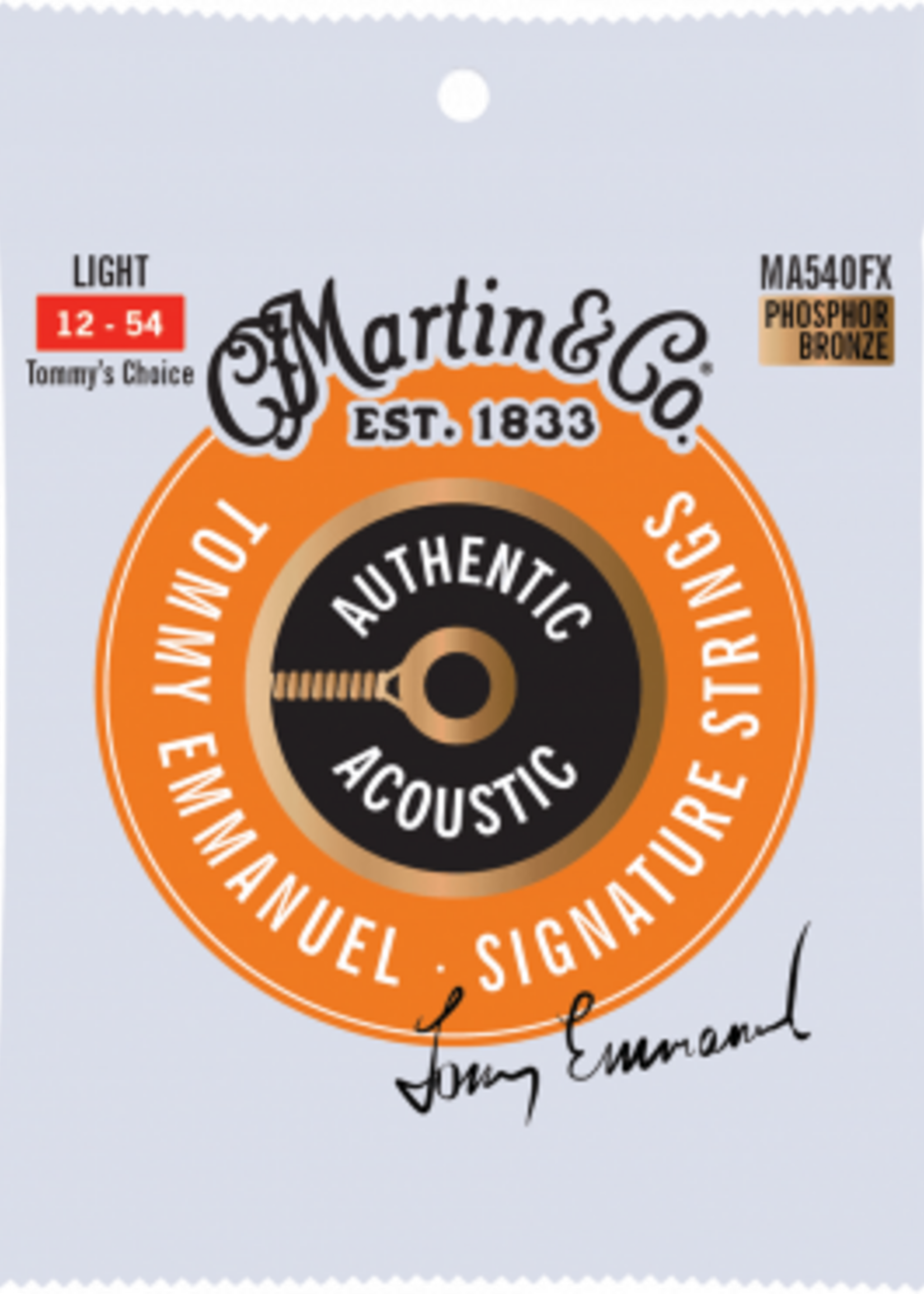 C.F MARTIN & CO Martin MA540FX Flexible Core Light - 92/8 Phosphor Bronze