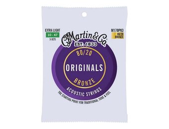 Martin M170 Originals Extra Light - 80/20 Bronze