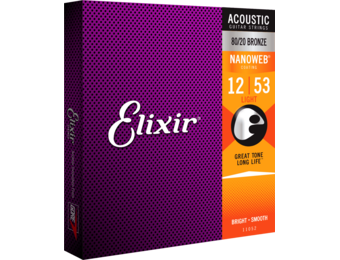Elixir Acoustic Nanoweb Light 12-53
