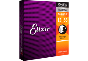 Elixir Acoustic Nanoweb Medium 13-56