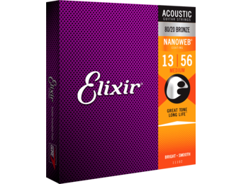 Elixir Acoustic Nanoweb Medium 13-56