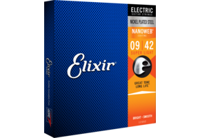 Elixir Electric Nanoweb Extra Light 09-42