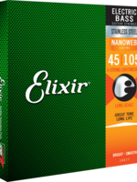 Elixir Elixir Electric Bass Nanoweb Stainless Steel Medium 45-105