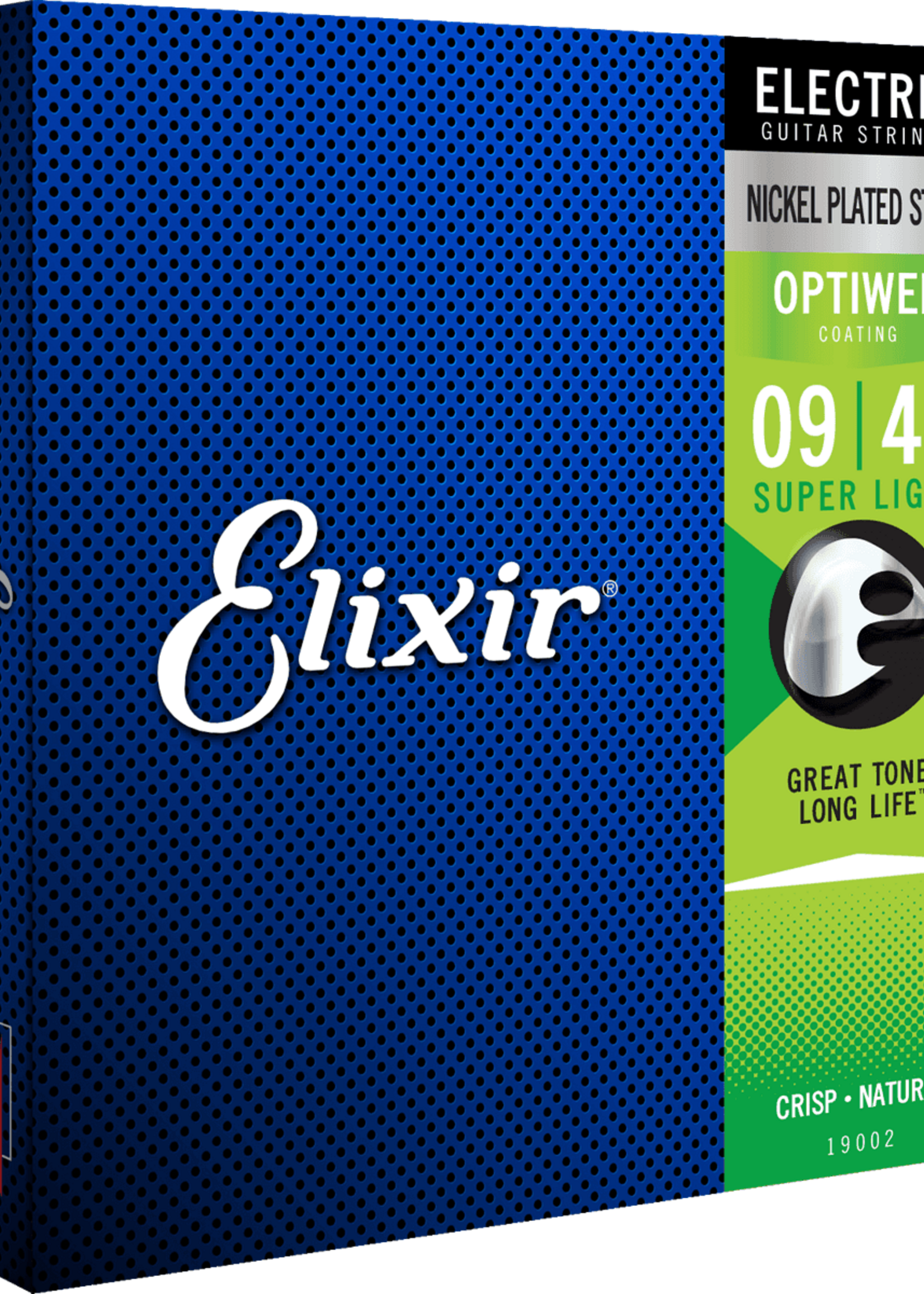 Elixir Elixir Electric Optiweb Super Light snaren voor elektrische gitaar | 09-42 (19002)