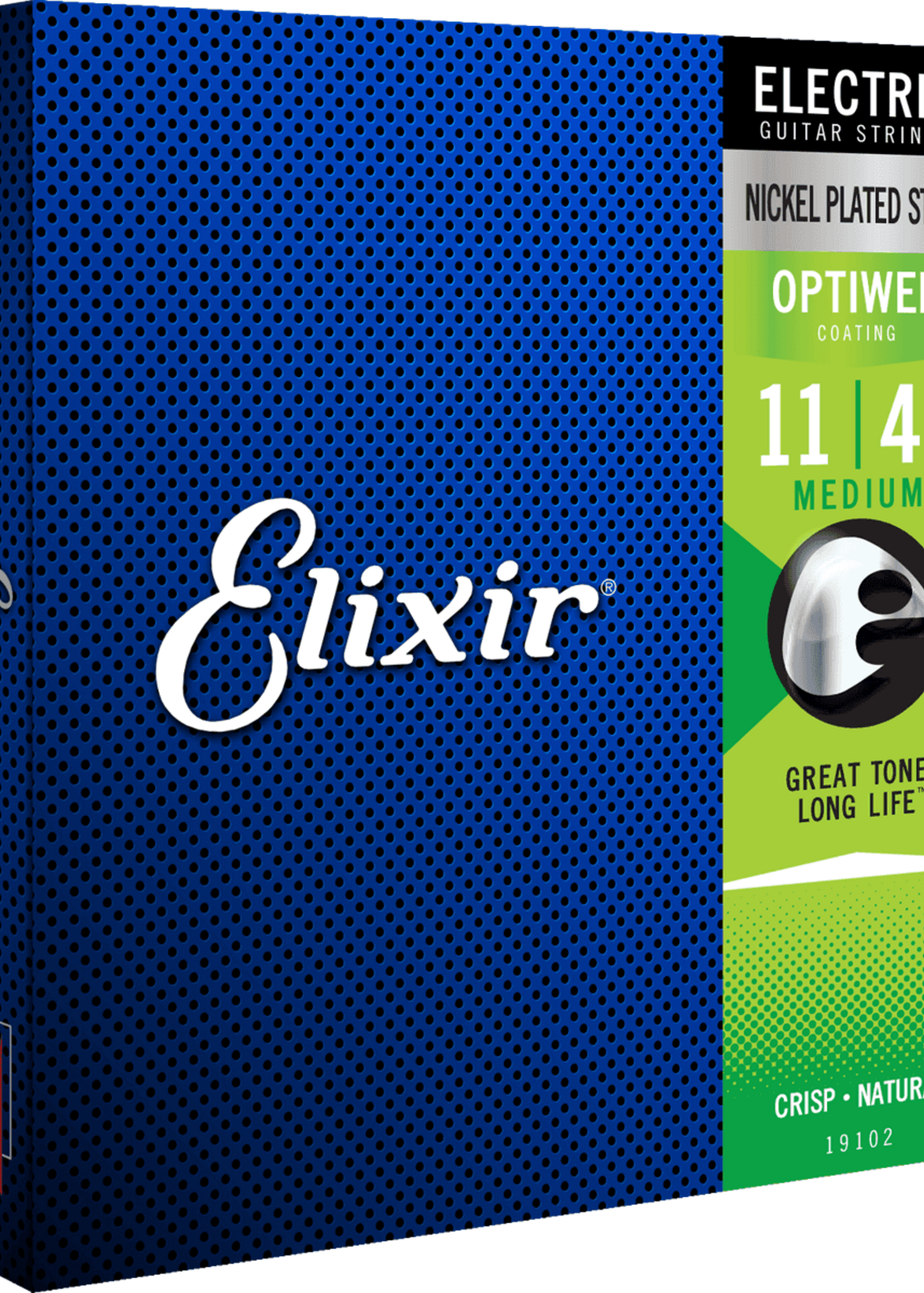 Elixir Elixir Electric Optiweb Medium snaren voor elektrische gitaar | 11-49 (19102)