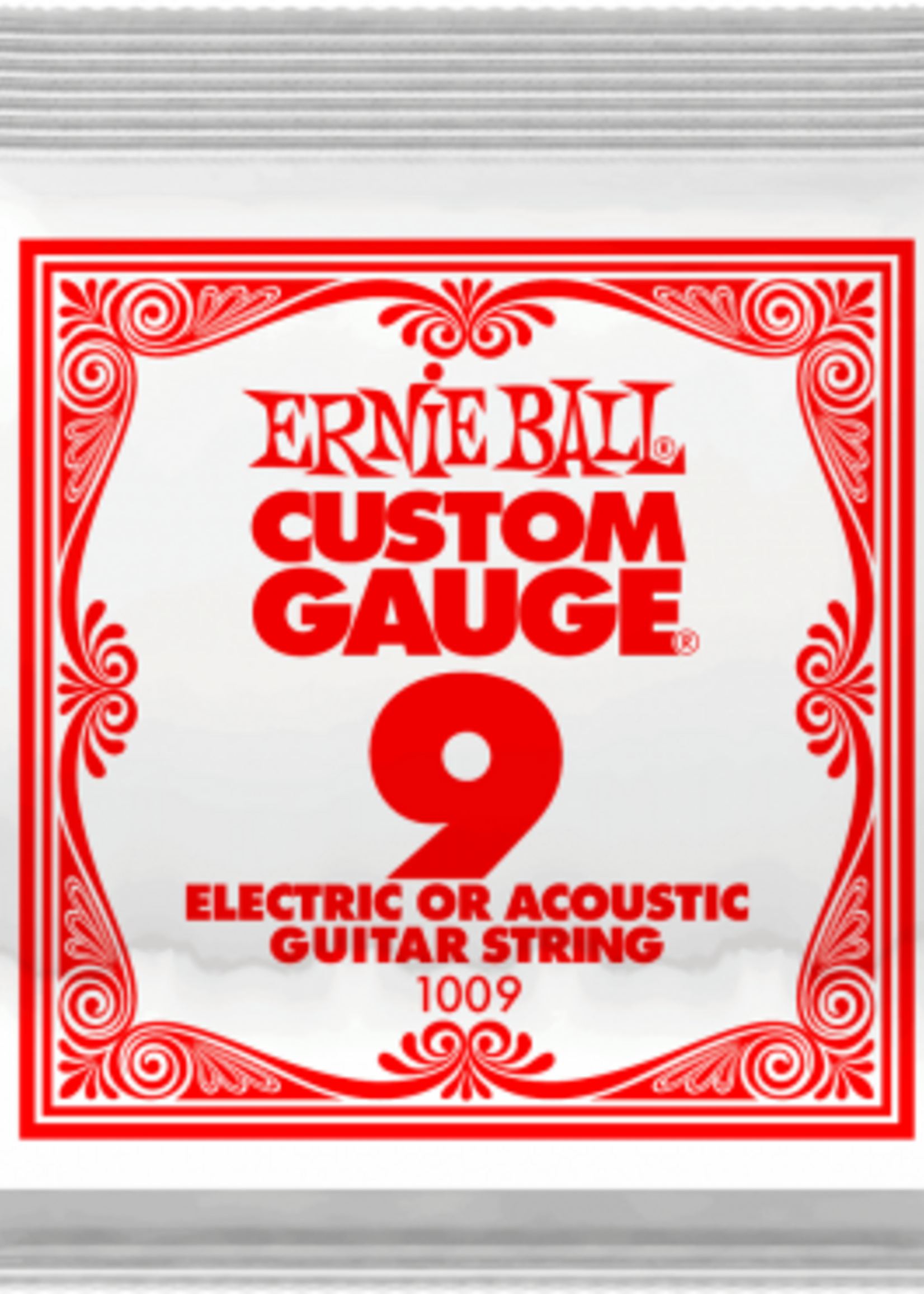 Ernie Ball Ernie Ball Plain Steel Losse Snaar .009 (EB 1009) - per 6