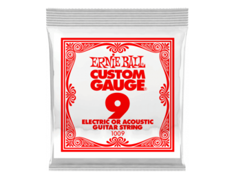 Ernie Ball Plain Steel Losse Snaar .009