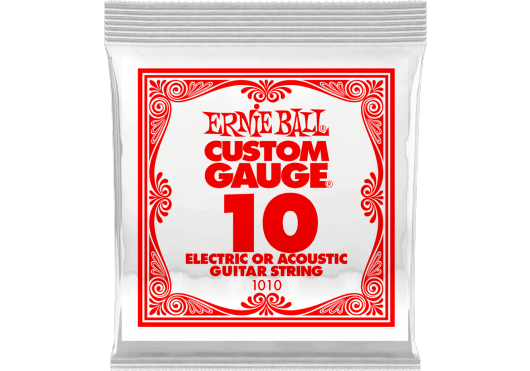 Ernie Ball Plain Steel Losse Snaar .010 (EB 1010)