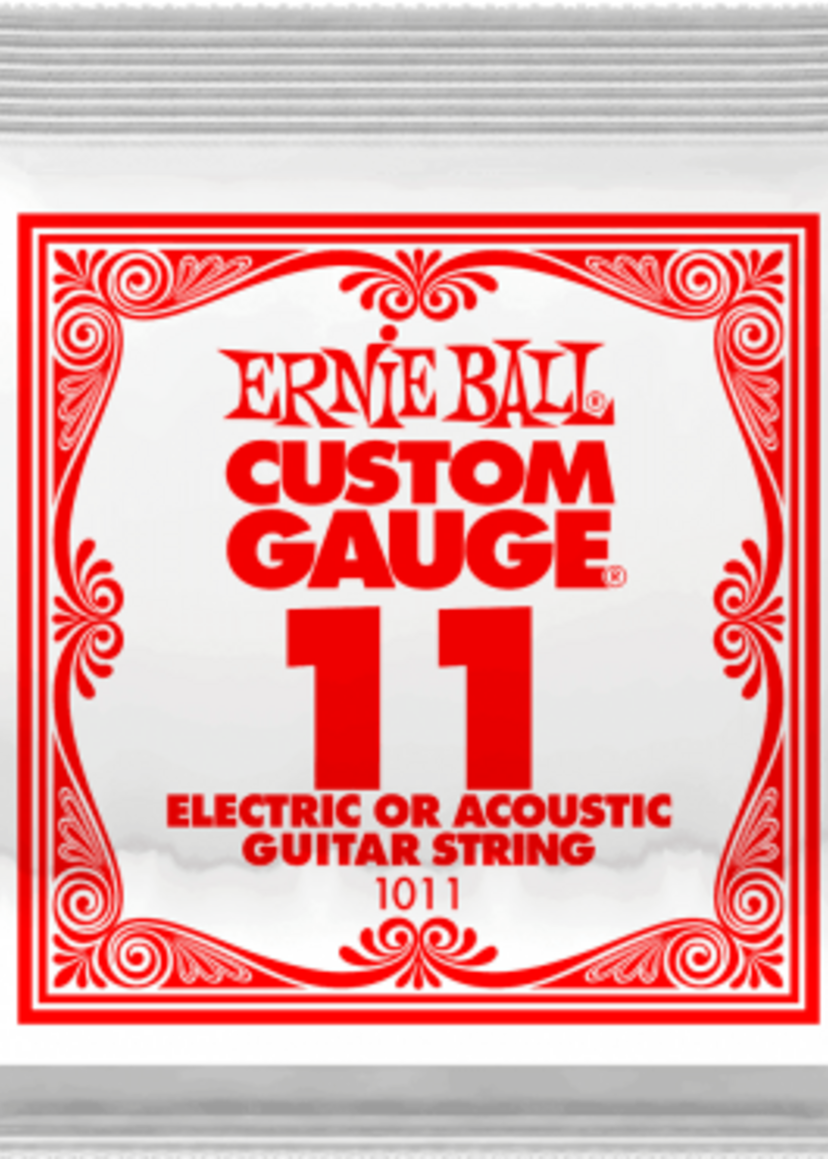 Ernie Ball Ernie Ball Plain Steel Losse Snaar .011 (EB 1011) - 6 stuks