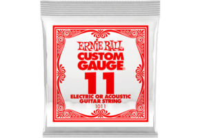 Ernie Ball Plain Steel Losse Snaar .011
