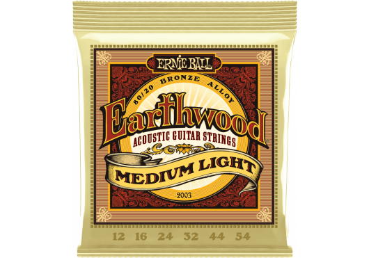Ernie Ball Earthwood 80/20 Bronze Akoestische Gitaarsnaren 12-54 (EB 2003)