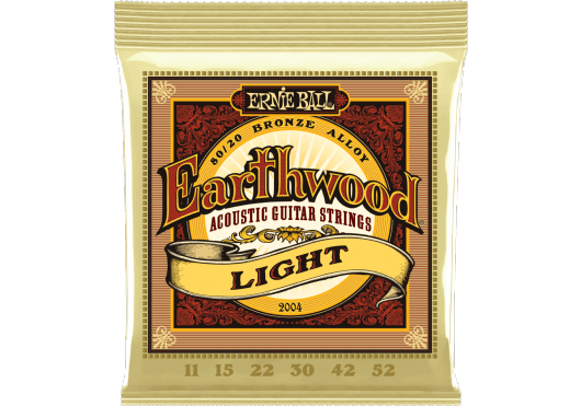 Ernie Ball Earthwood 80/20 Bronze Akoestische Gitaarsnaren 11-52 (EB 2004)