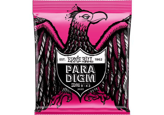 Ernie Ball Paradigm Super Slinky Elektrische Gitaarsnaren 9-42 (EB 2023)