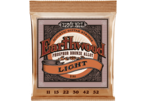 Ernie Ball Earthwood Phosphor Bronze Light Akoestische Gitaarsnaren 11-52