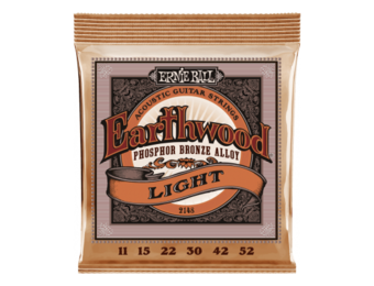 Ernie Ball Earthwood Phosphor Bronze Light Akoestische Gitaarsnaren 11-52