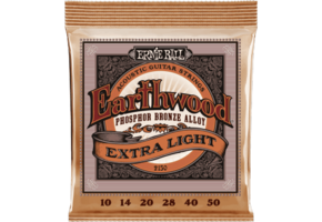 Ernie Ball Earthwood Phosphor Bronze Extra Light Akoestische Gitaarsnaren 10-50