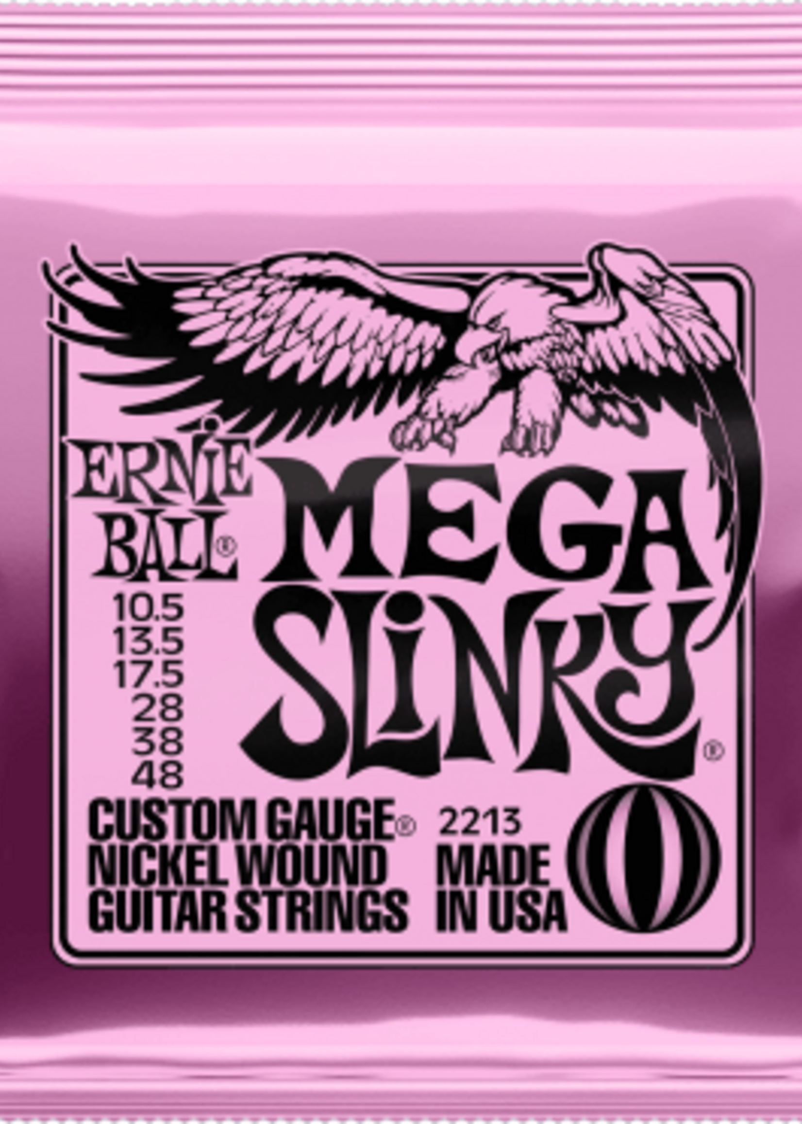 Ernie Ball Ernie Ball Mega Slinky Elektrische Gitaarsnaren 10.5-48 (EB 2213)