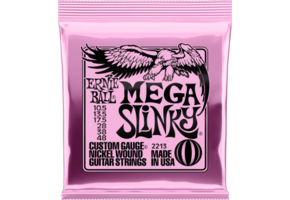 Ernie Ball Mega Slinky Elektrische Gitaarsnaren 10.5-48