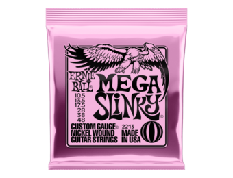 Ernie Ball Mega Slinky Elektrische Gitaarsnaren 10.5-48