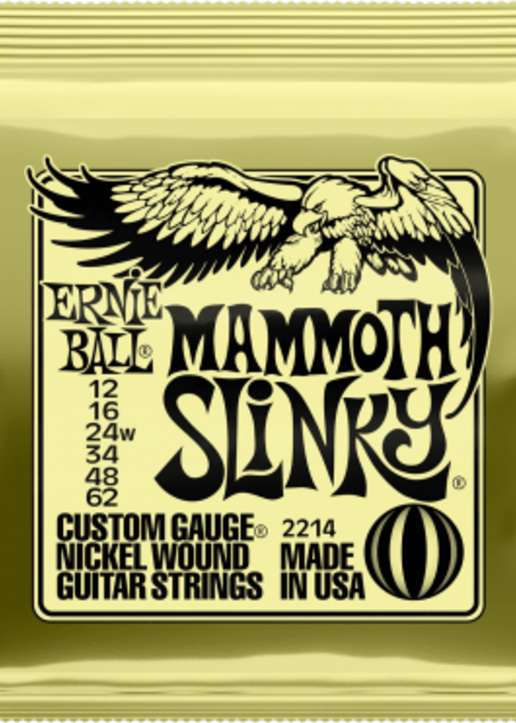 Ernie Ball Ernie Ball Mammoth Slinky Elektrische Gitaarsnaren 12-62 (EB 2214)