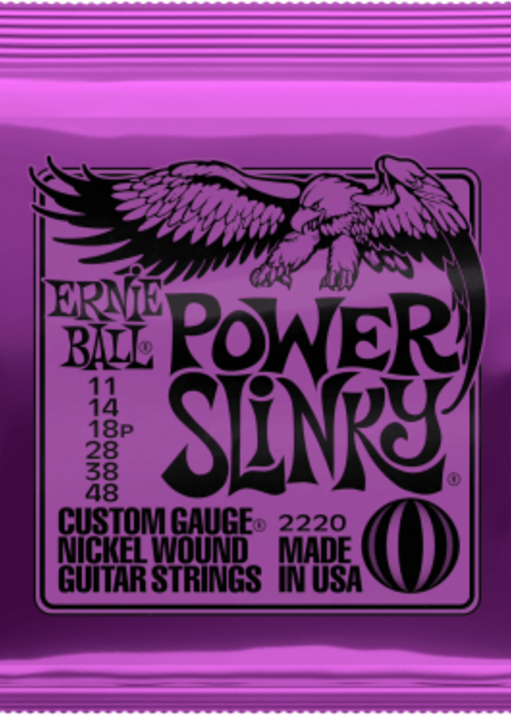 Ernie Ball Ernie Ball Power Slinky Elektrische Gitaarsnaren 11-48 (EB 2220)