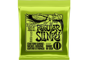 Ernie Ball Regular Slinky Elektrische Gitaarsnaren 10-46
