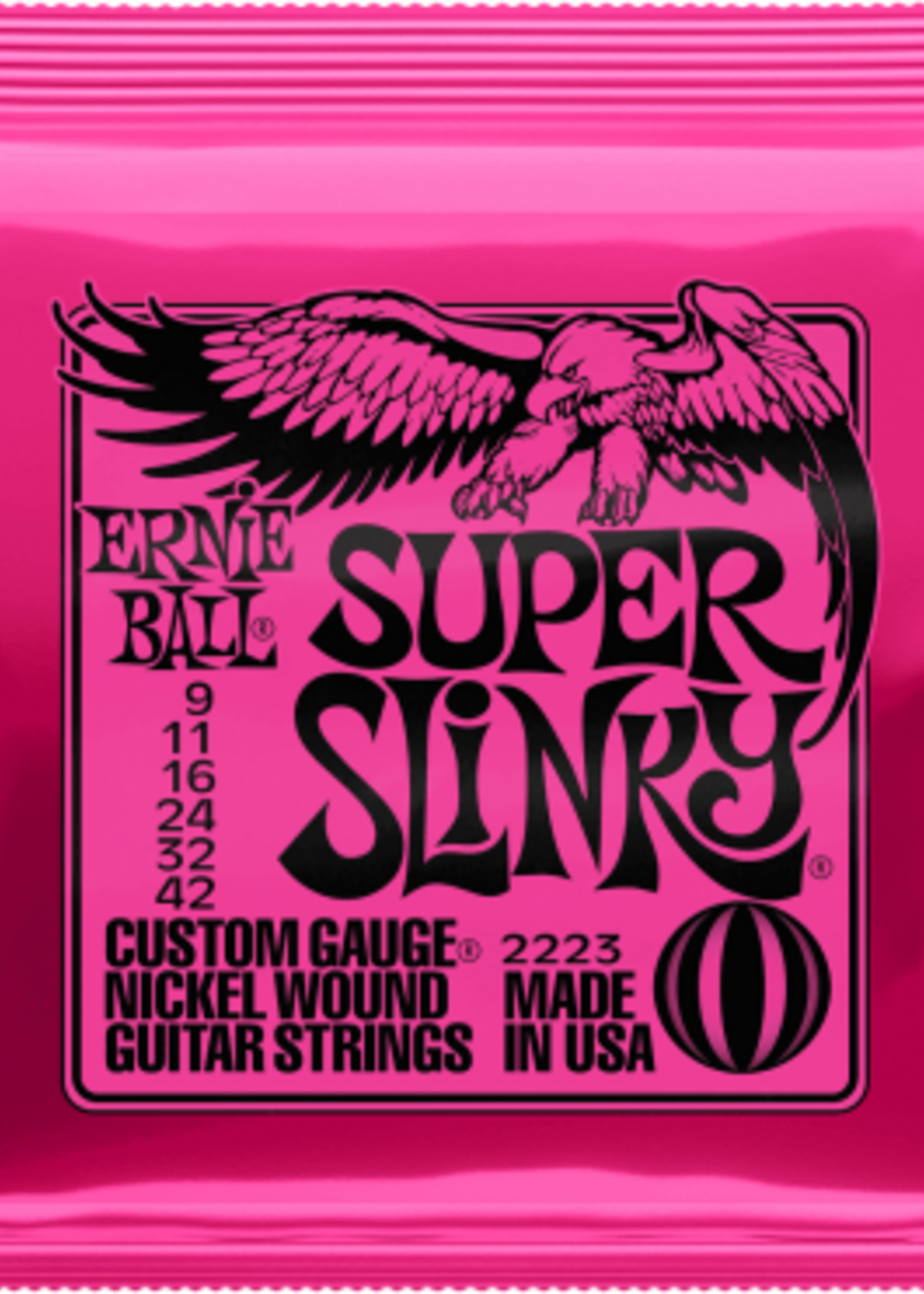 Ernie Ball Ernie Ball Super Slinky Elektrische Gitaarsnaren 9-42 (EB 2223)