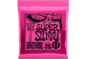 Ernie Ball Super Slinky Elektrische Gitaarsnaren 9-42