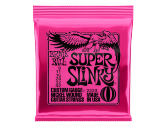 Ernie Ball Super Slinky Elektrische Gitaarsnaren 9-42