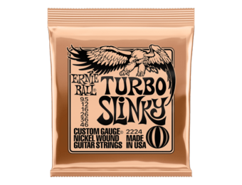 Ernie Ball Turbo Slinky Elektrische Gitaarsnaren 9.5-46