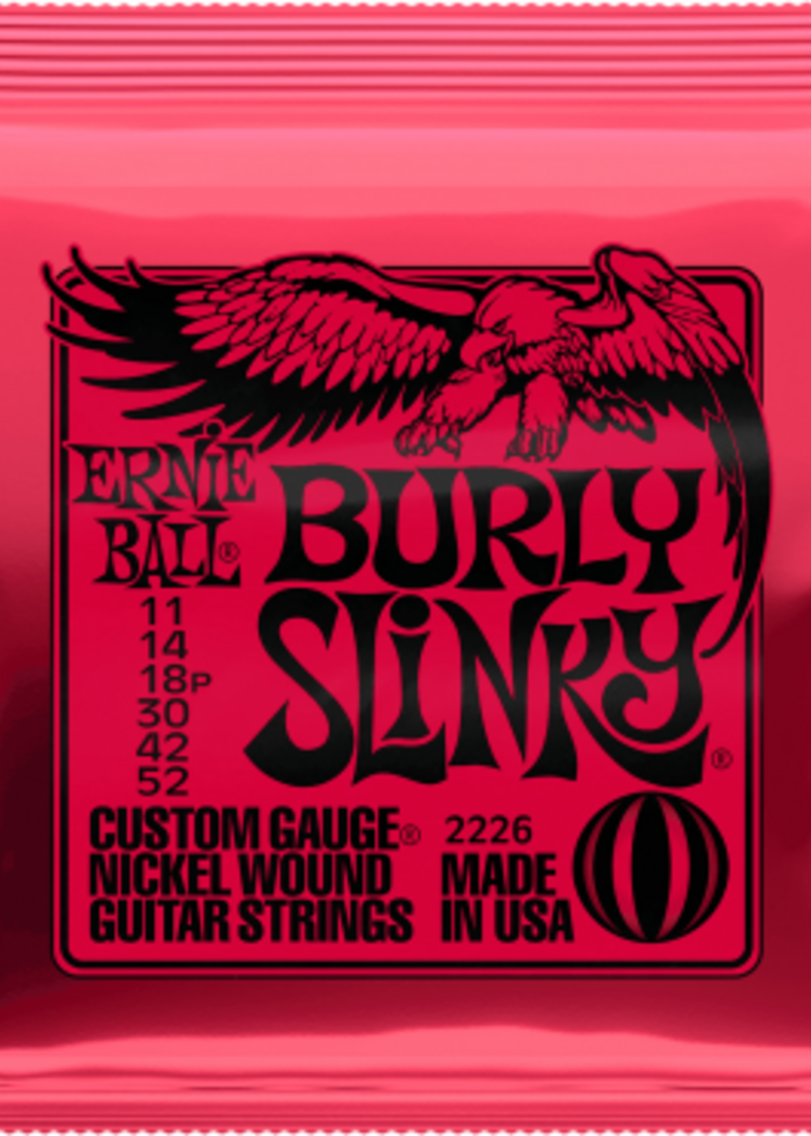 Ernie Ball Ernie Ball Burly Slinky Elektrische Gitaarsnaren 11-52 (EB 2226)